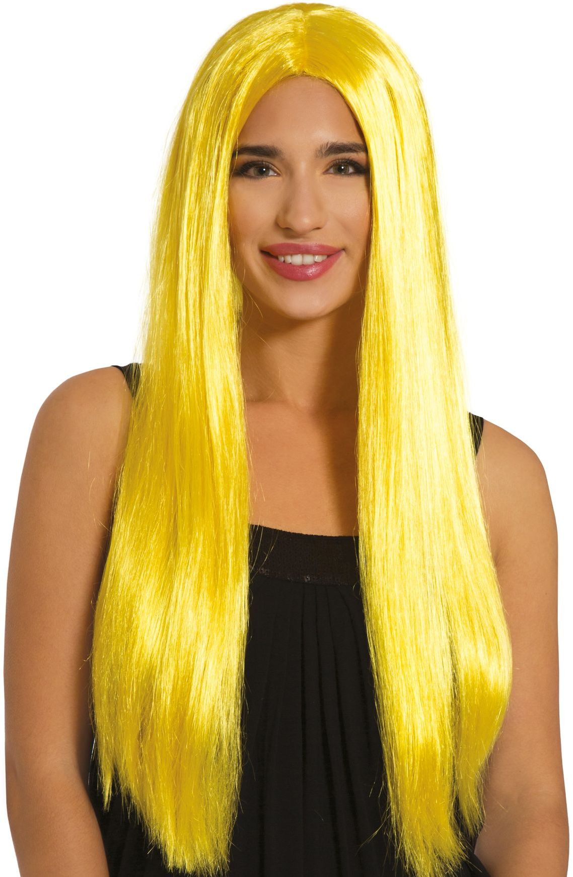 Florence Lange Gele Pruik