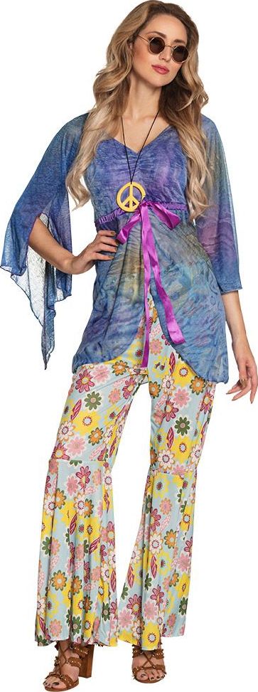 Flower Power Hippie Kostuum Dames