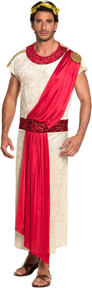 Fluwelen keizer Nero kostuum heren