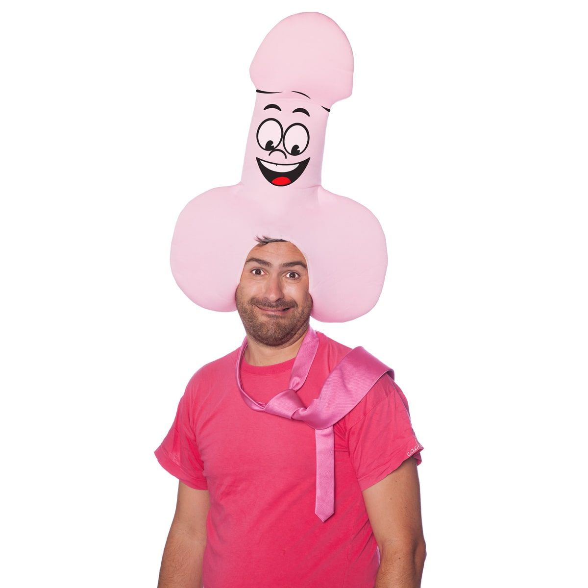 Foam Pruik Lachende Penis