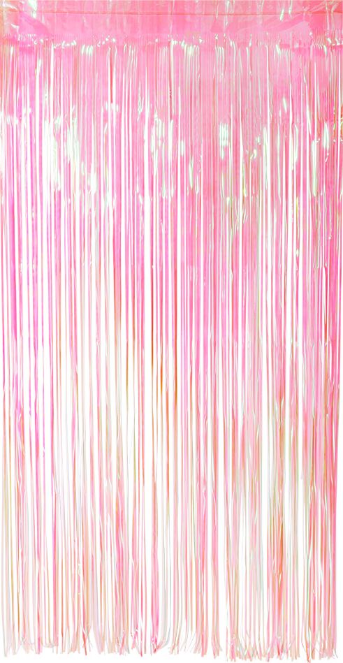Folie Gordijn Lichtroze