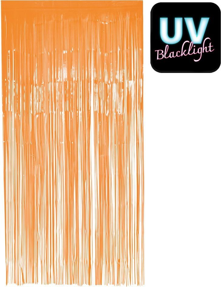 Folie Gordijn Neon Oranje