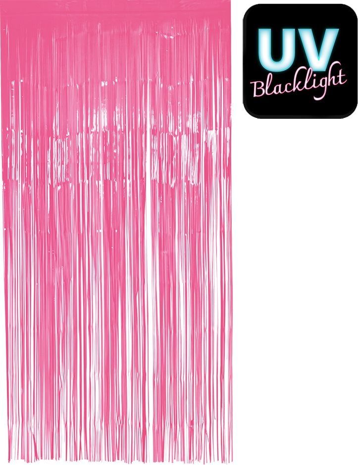 Folie Gordijn Neon Roze