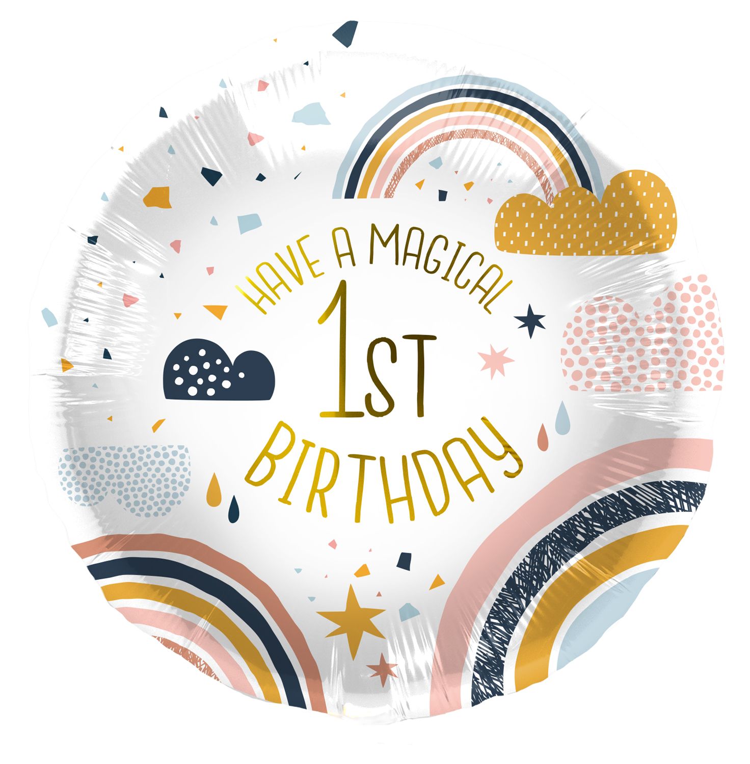 Folieballon 1St Birthday