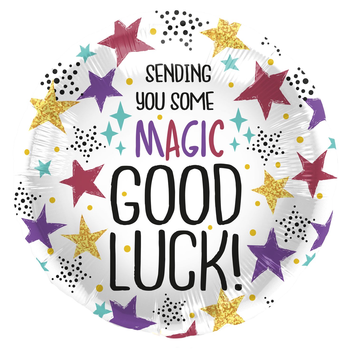 Folieballon Good Luck