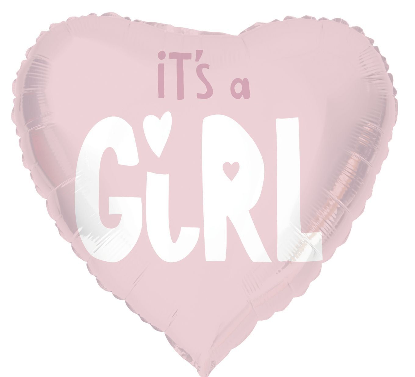 Folieballon Hartvormig Baby Girl