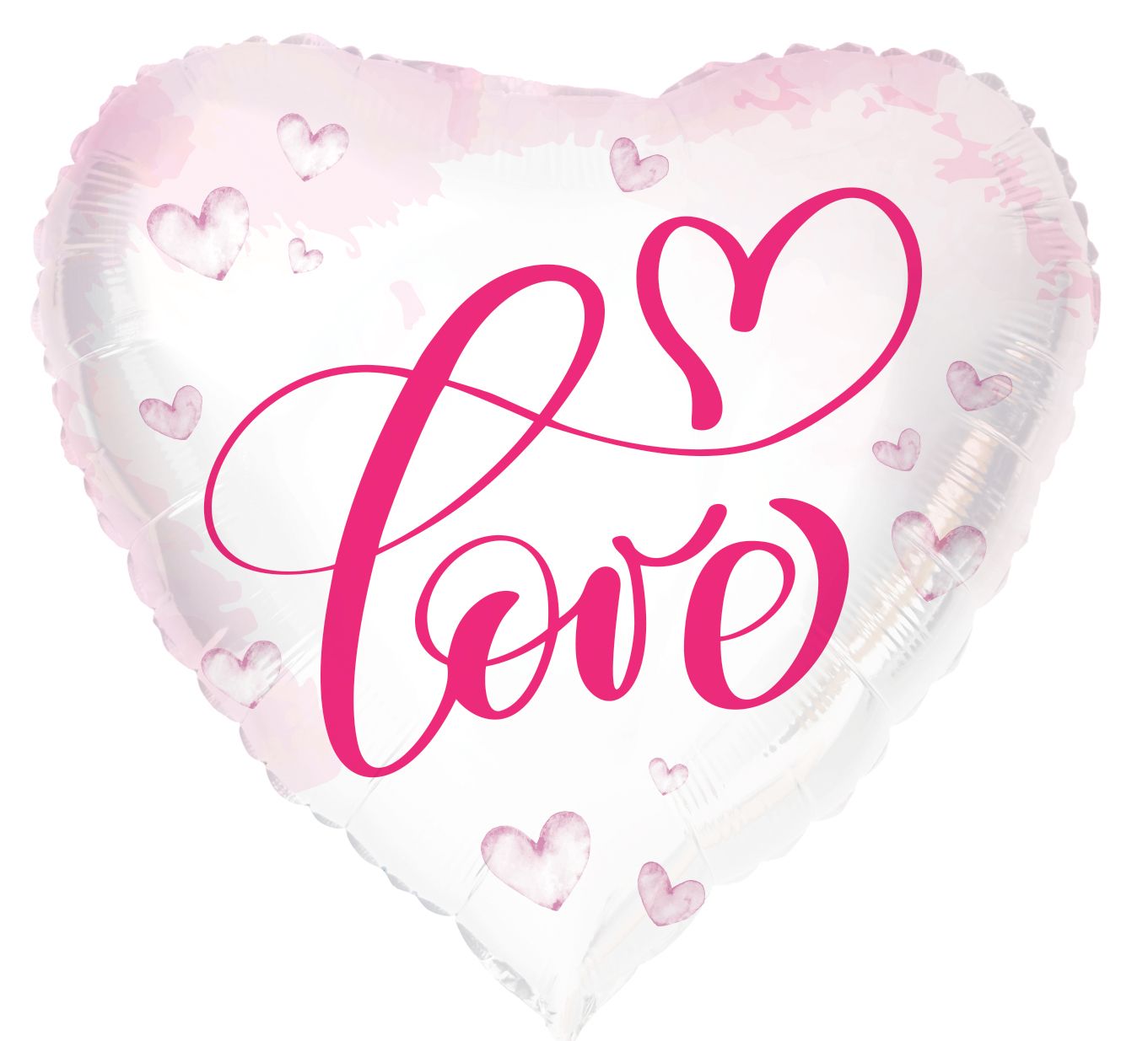 Folieballon Hartvormig Love