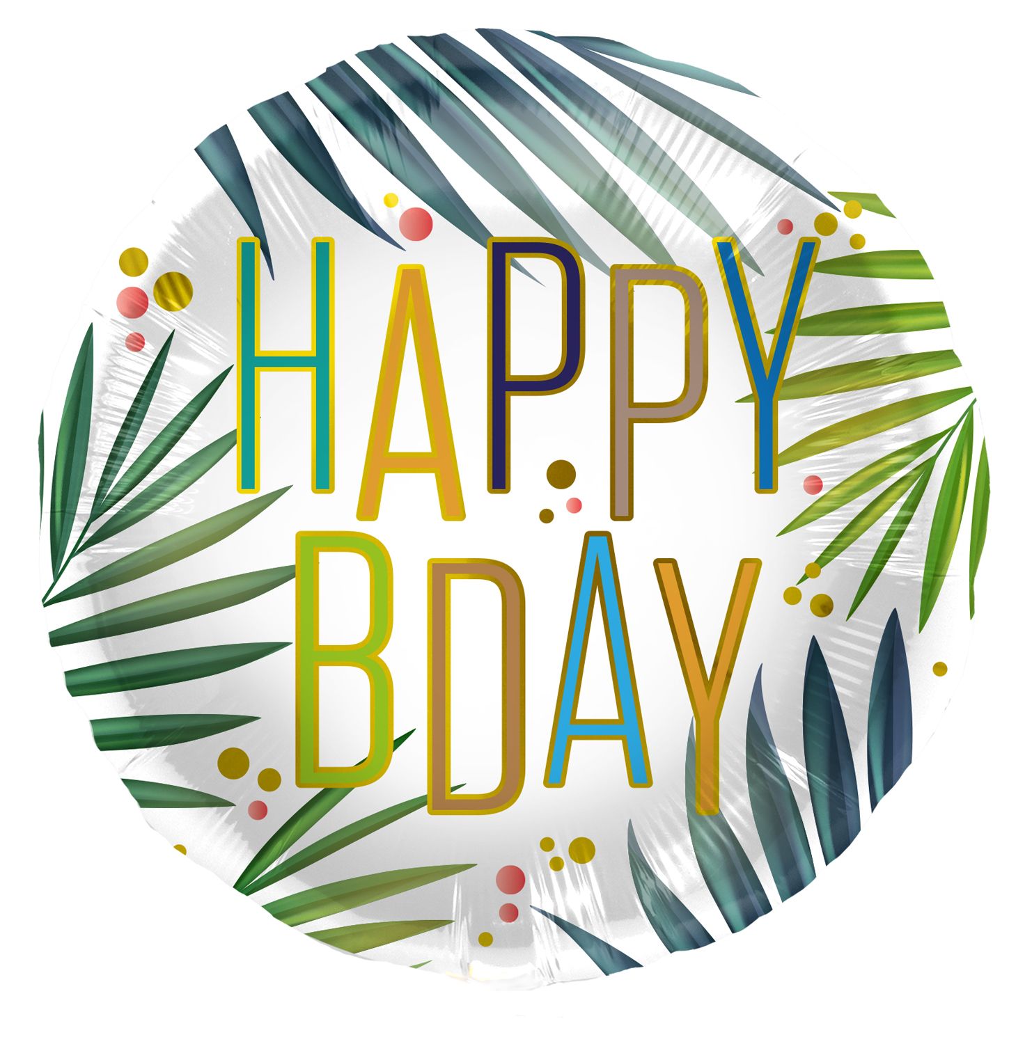 Folieballon Natuur Verjaardag