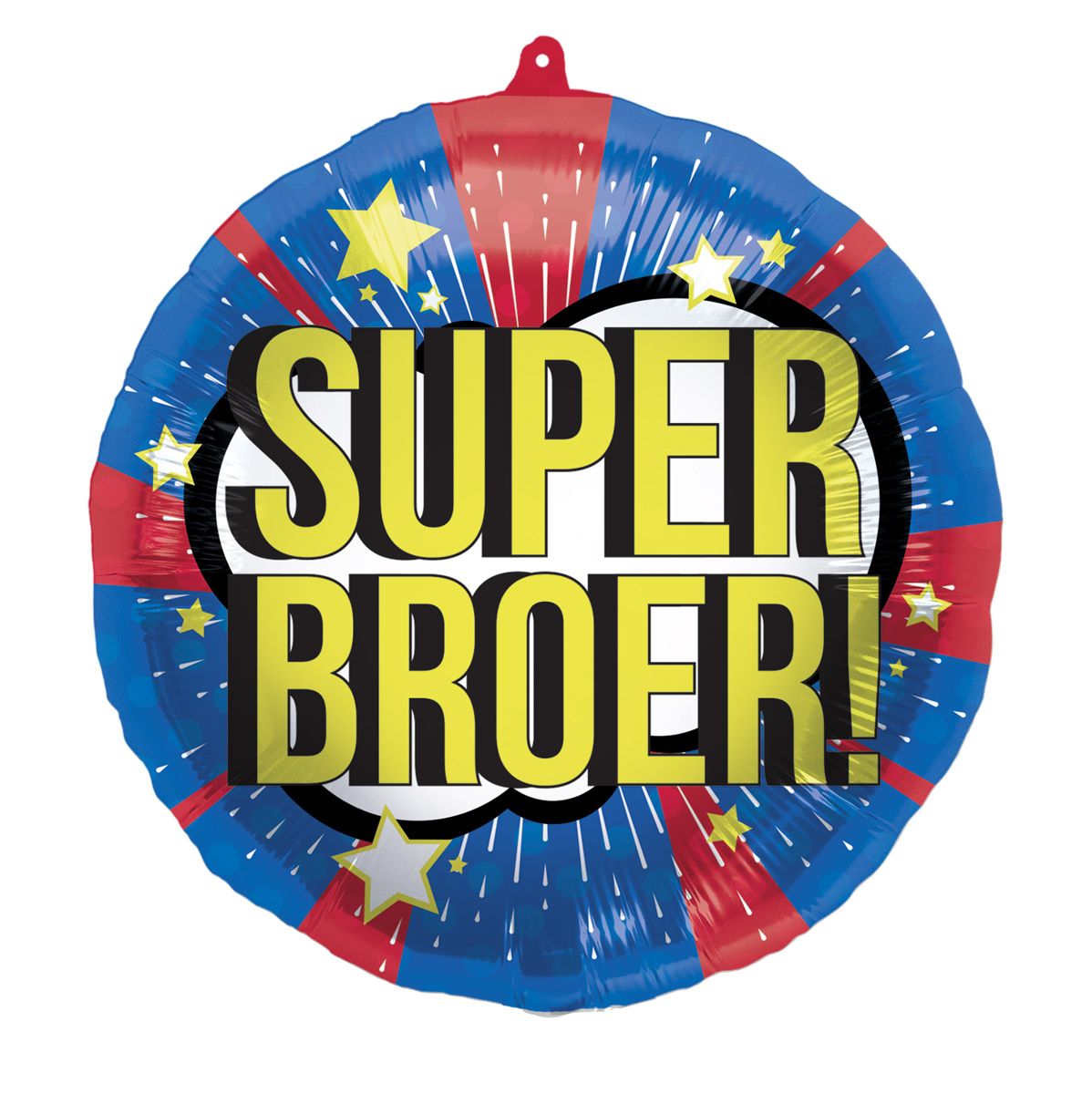 Folieballon Super Broer 45cm