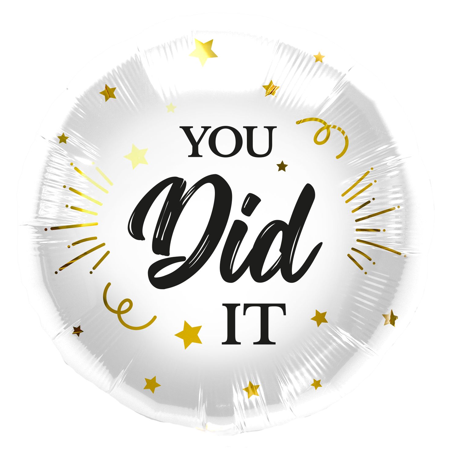 Folieballon You Did It