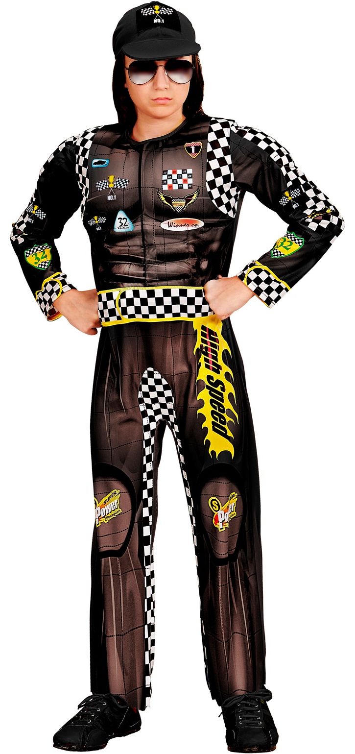 Formule 1 Coureur Kostuum Kind