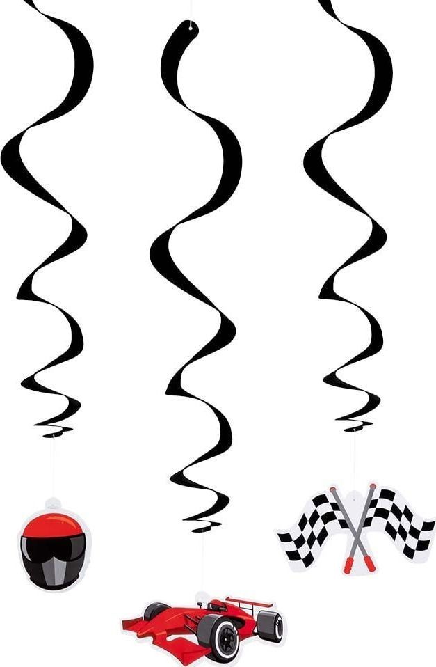 Formule 1 Decoratieswirls set Van 3