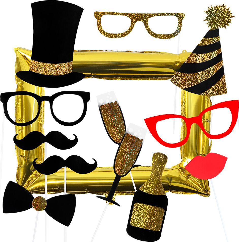 Foto Props & Folieballon Fotolijst set Van 5