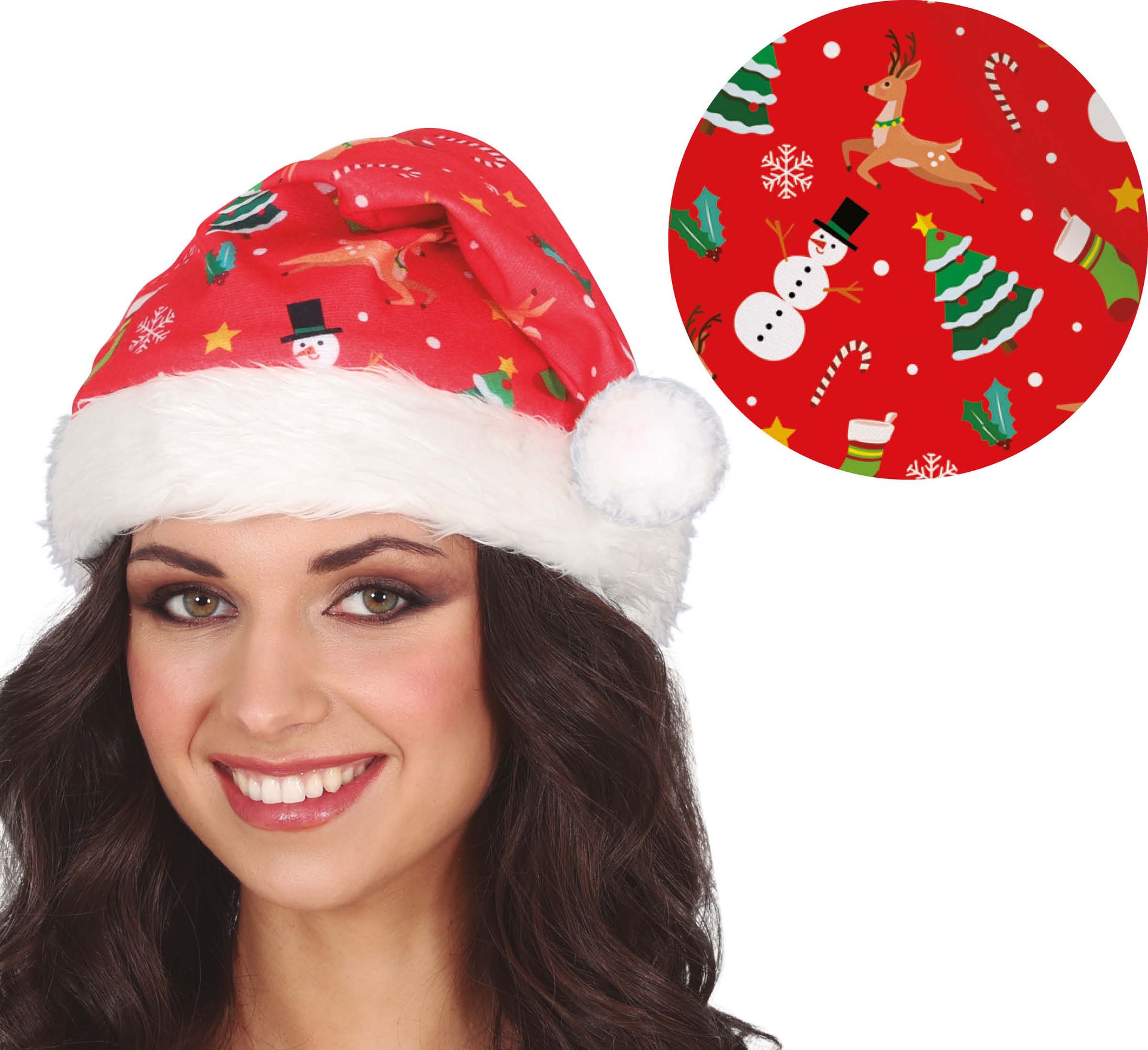 Foute Kerst Muts Rood