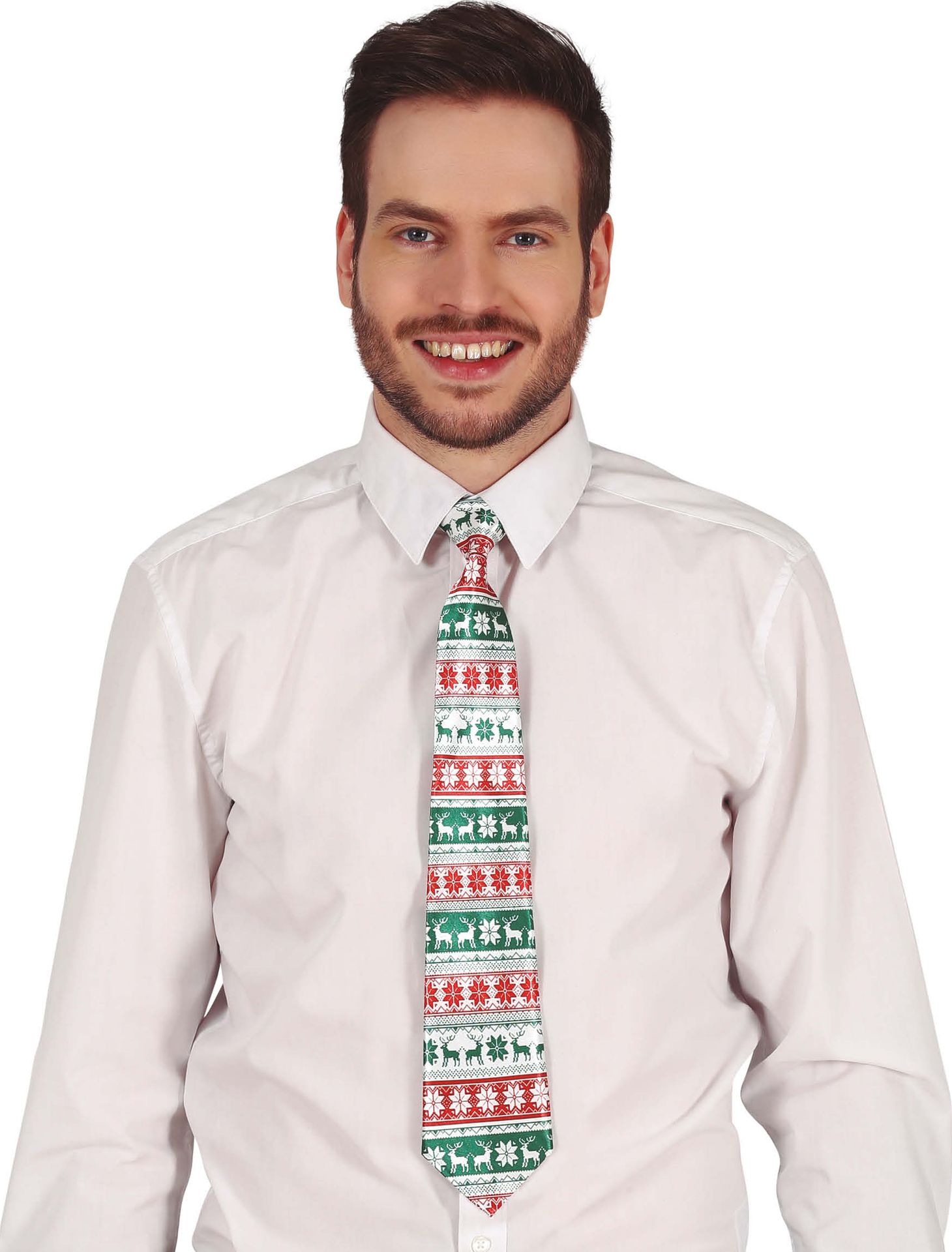 Foute Kerst Stropdas Kerstfiguren