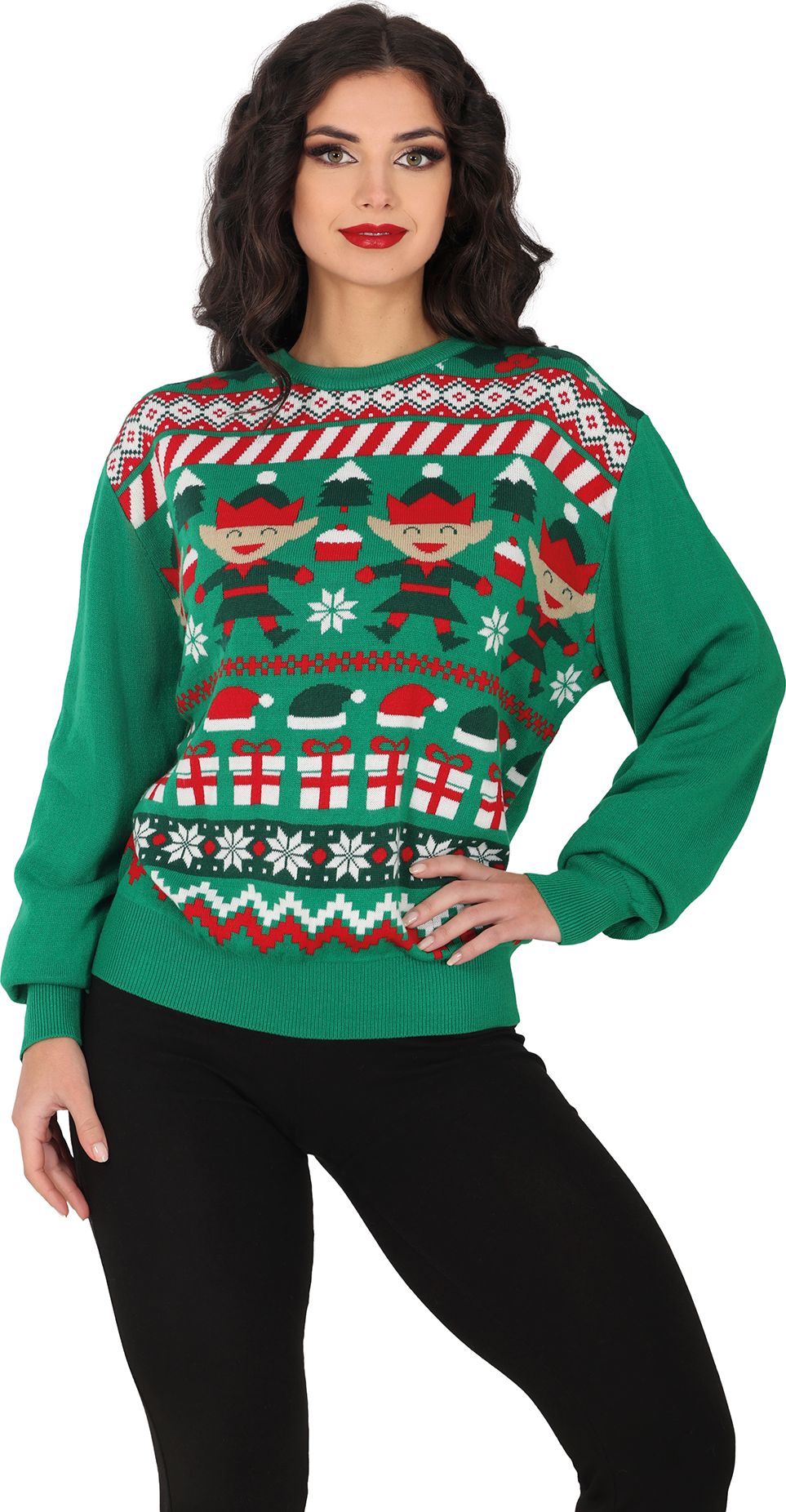 Foute Kerst Trui Dames Elfjes