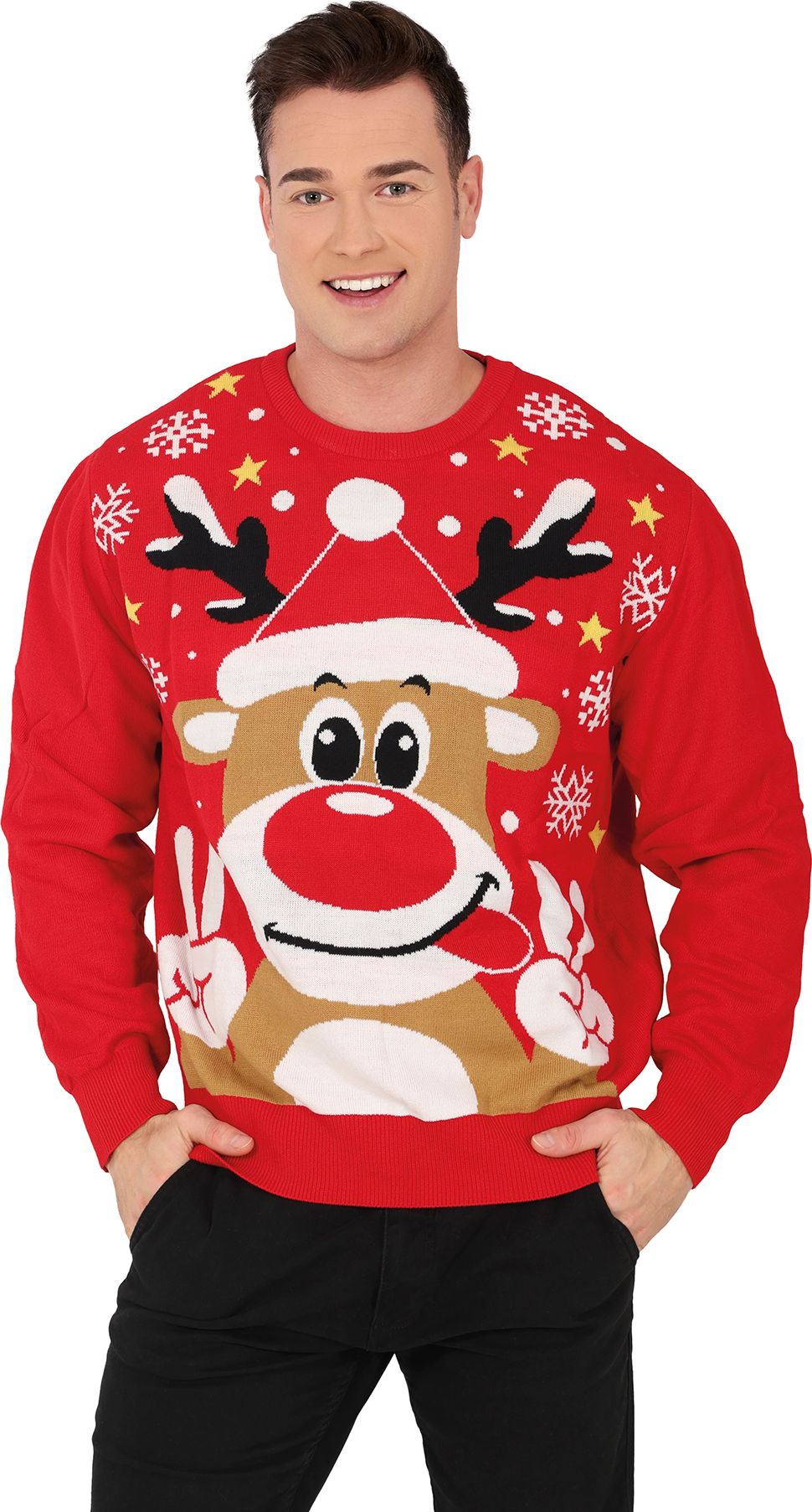 Foute Kerst Trui Heren Rendier