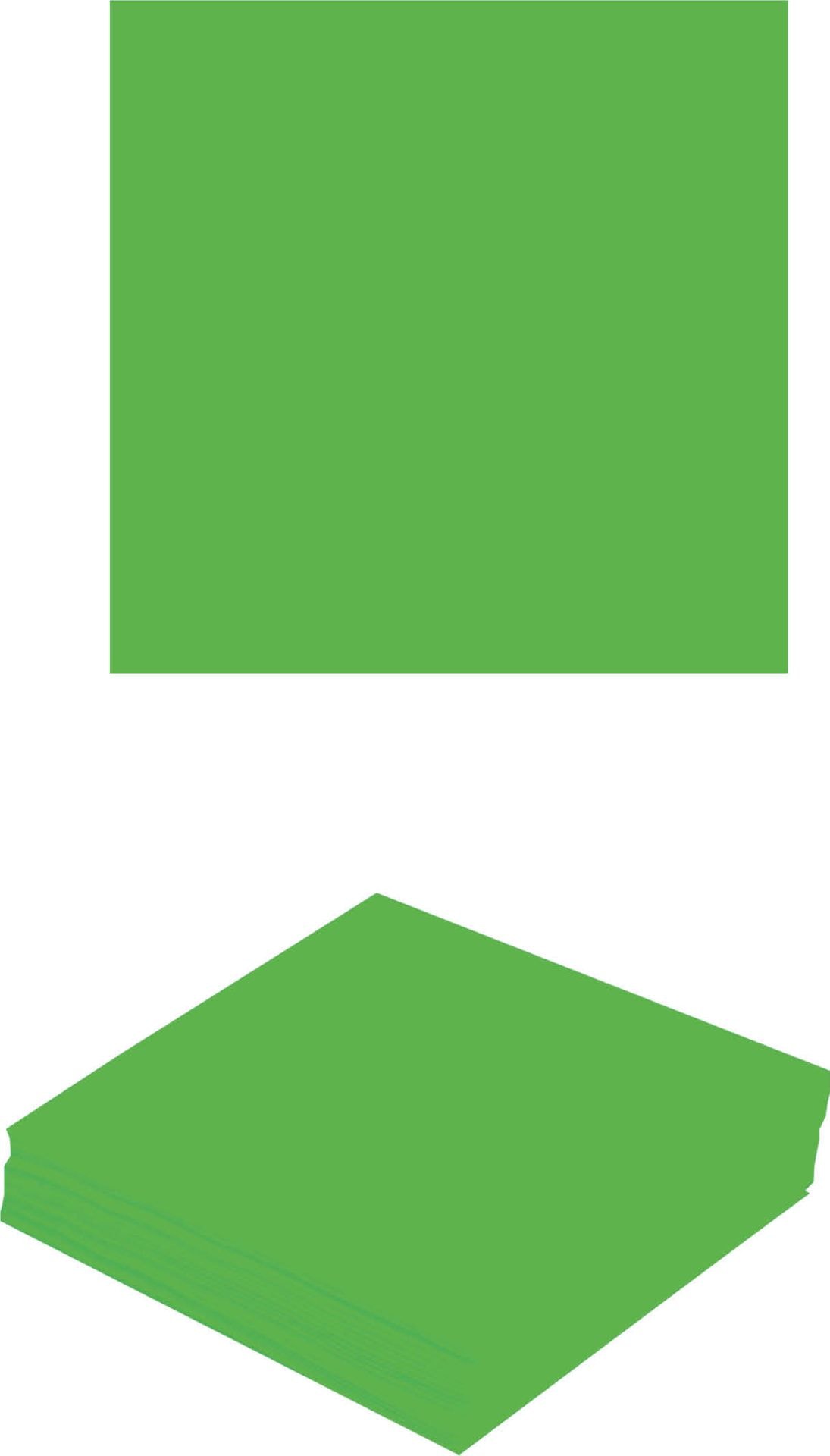 Foute Party Neon Groene Servetten