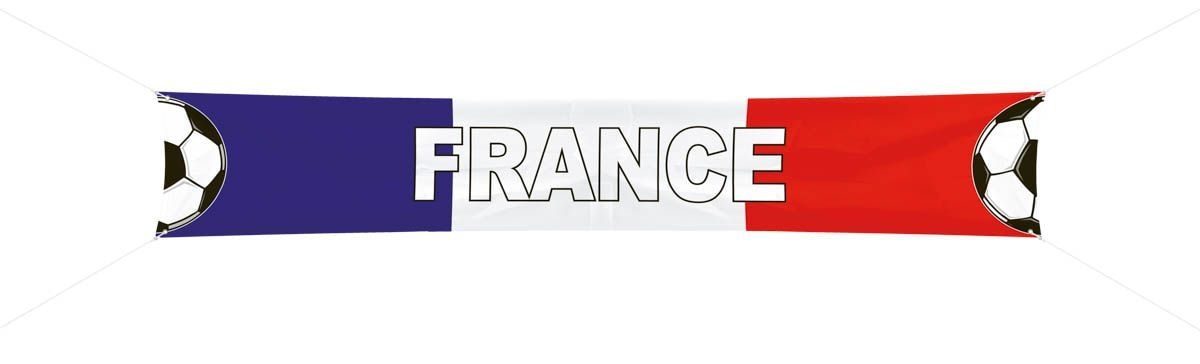 France Frankrijk voetbal spandoek