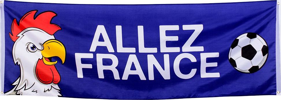 Frankrijk Supporter Banner
