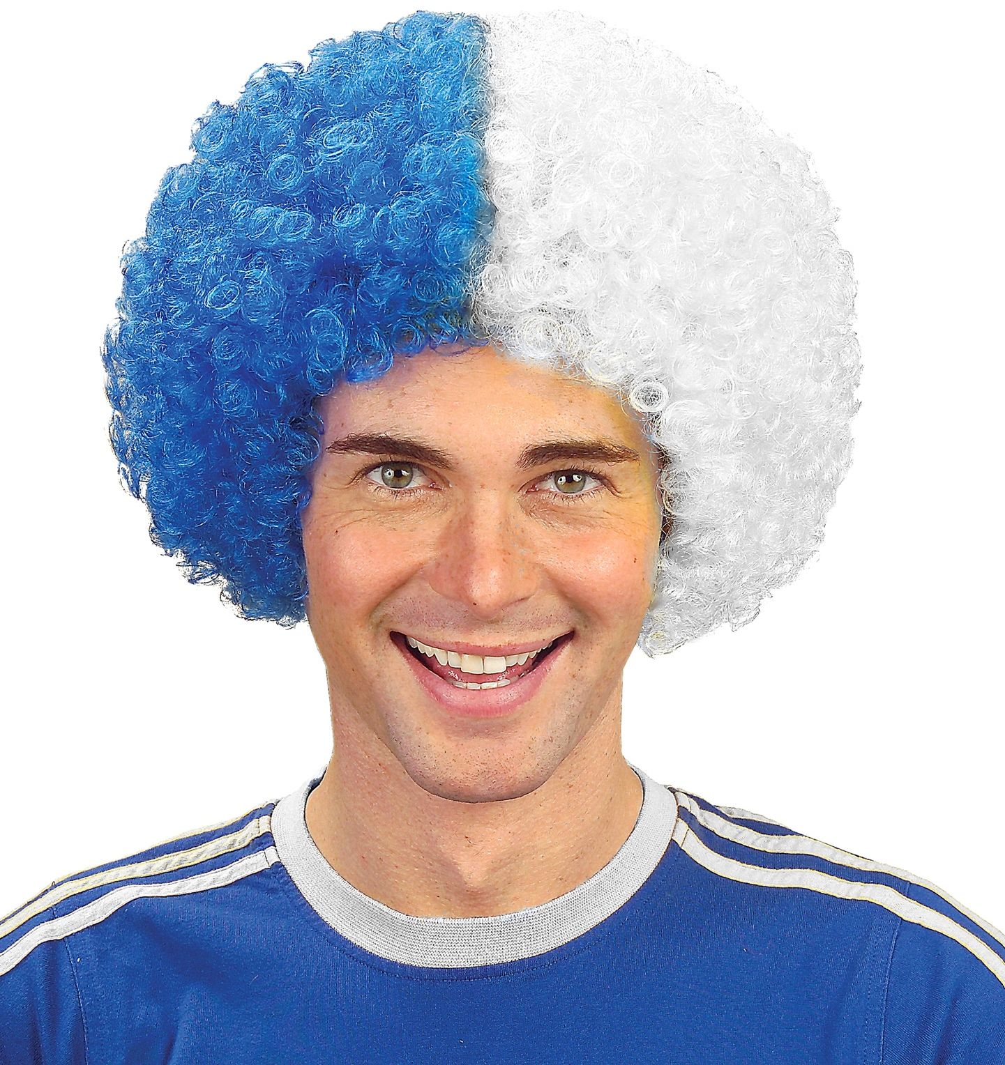 Frankrijk Supporters Pruik