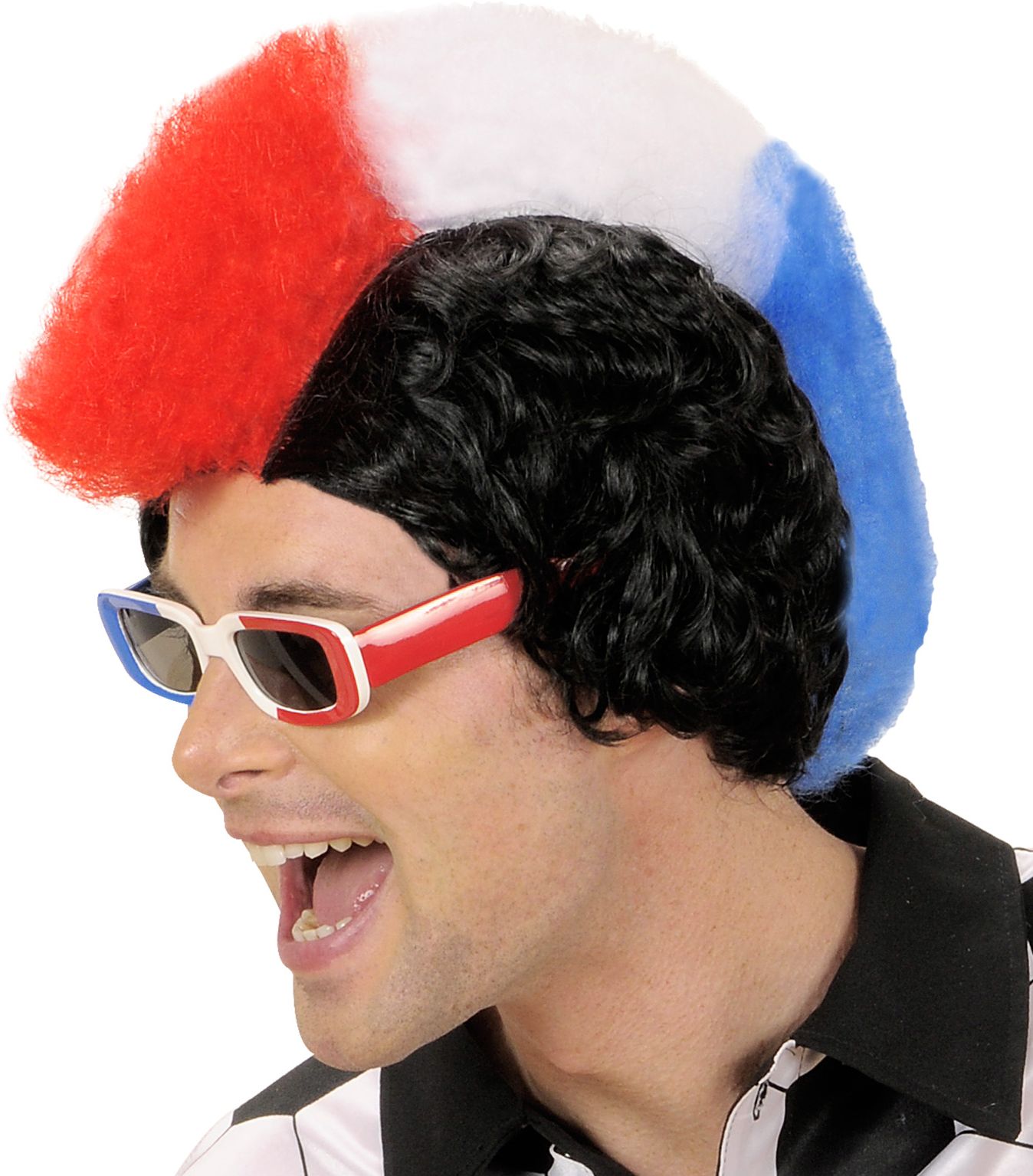 Frankruik Hanenkam Pruik