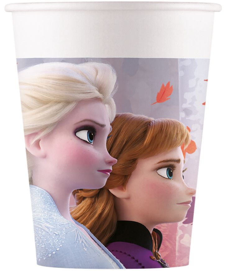 Frozen Anna en Elsa kinderfeestje bekers 8 stuks