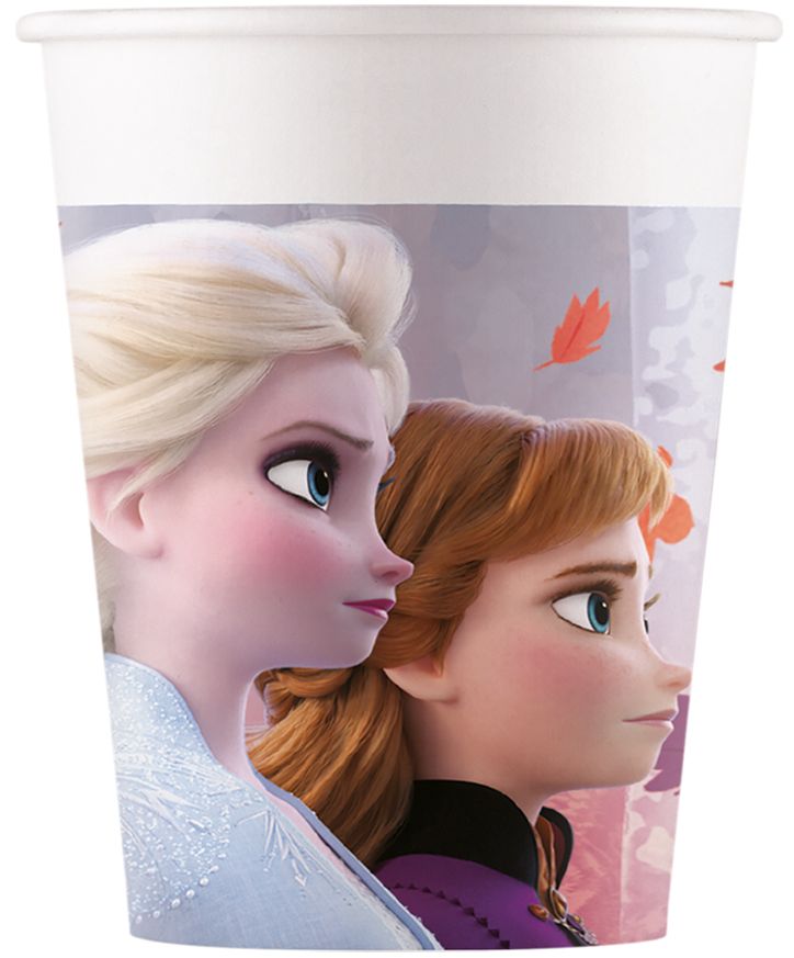Frozen Anna en Elsa Kinderfeestje Bekers 8 Stuks
