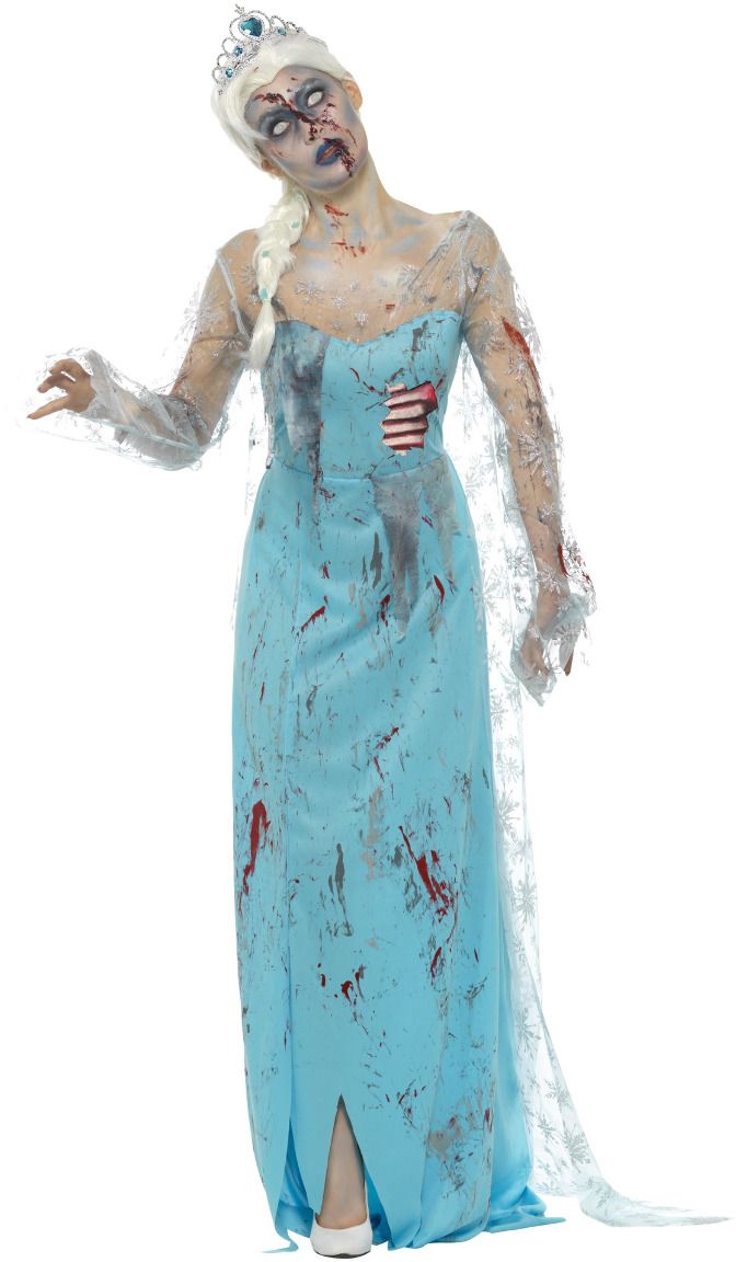 Frozen Elsa Zombie Kostuum