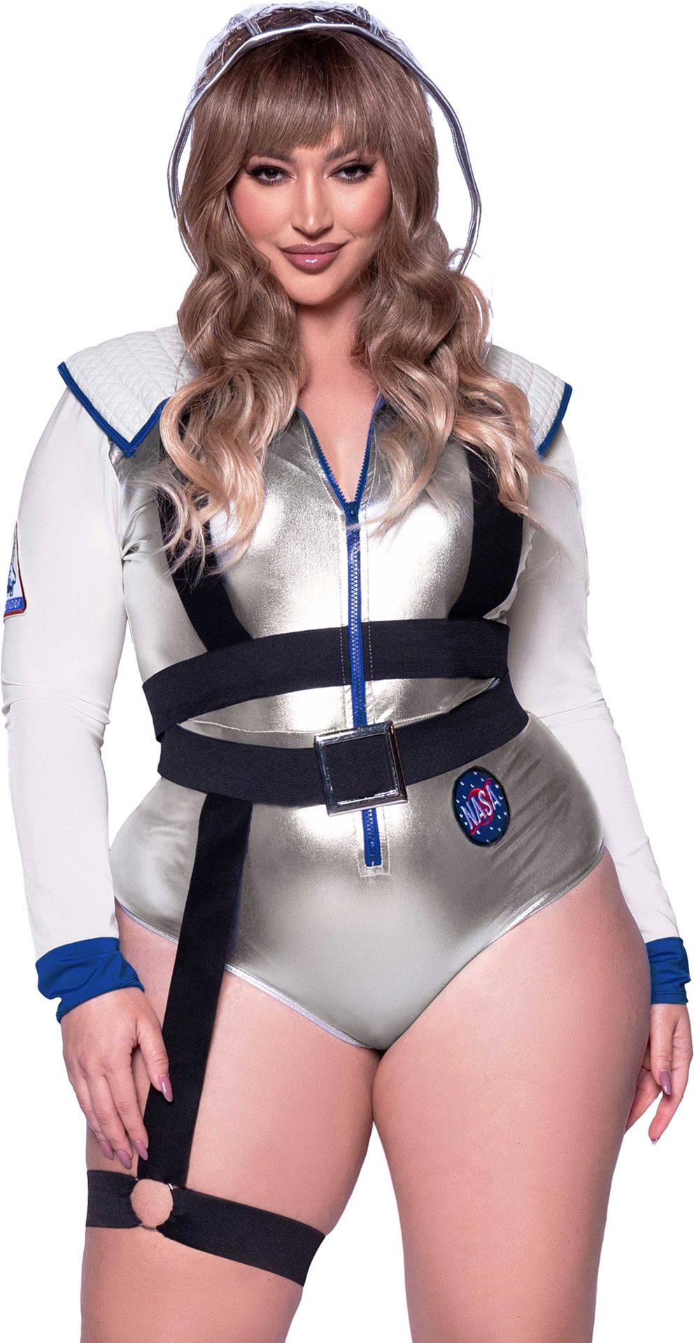 Galaxy Astronaut Dames Plus Size