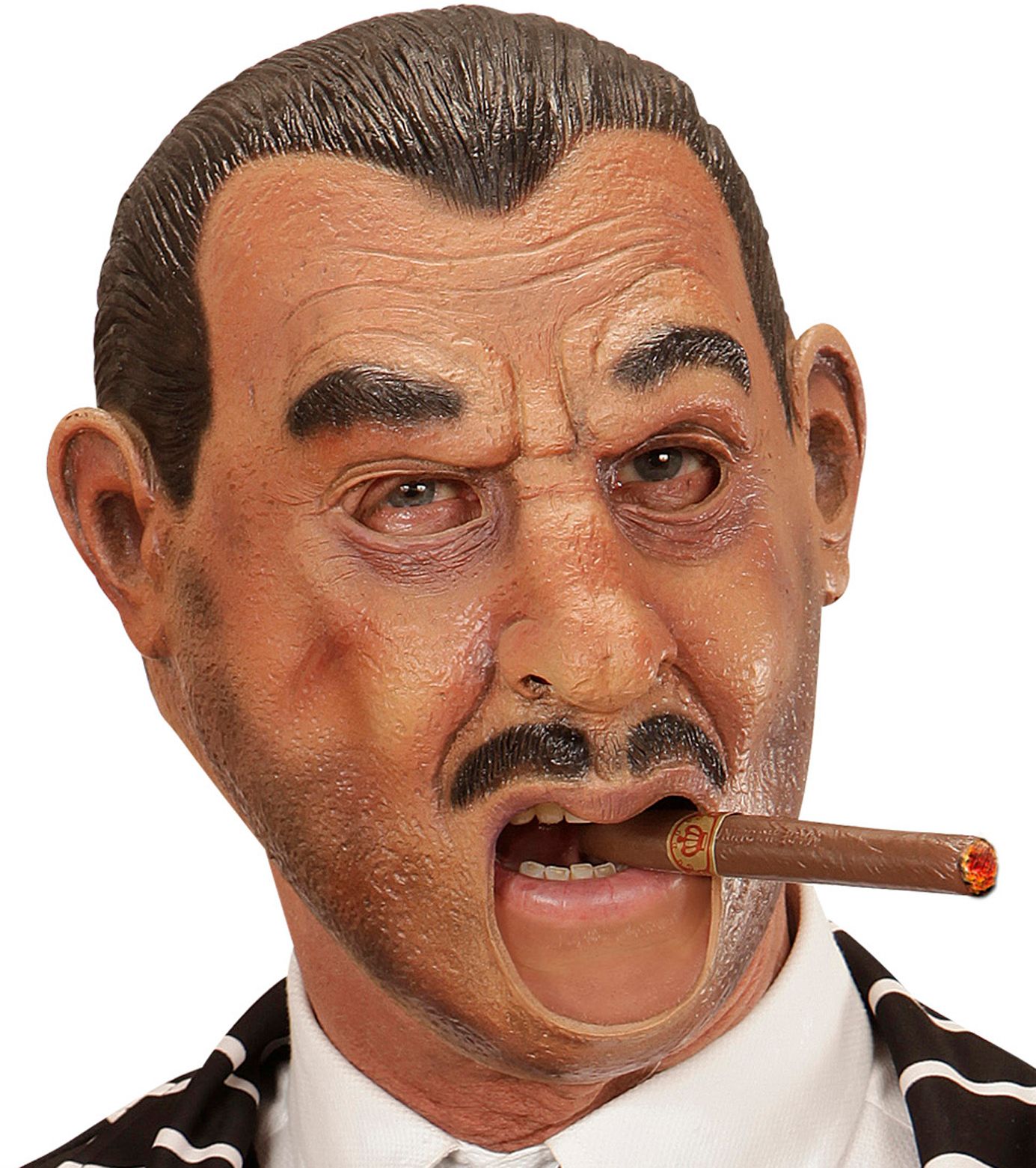Gangster Masker met Open Mond