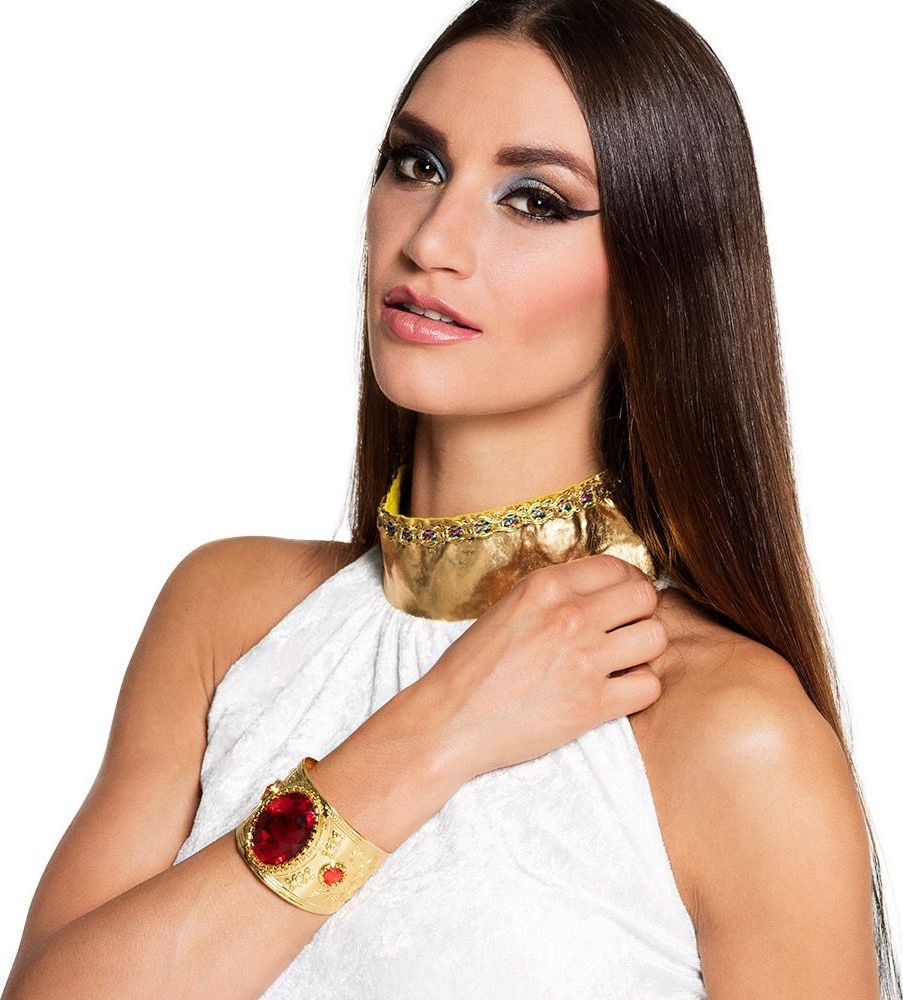 Garnet Gouden Armband