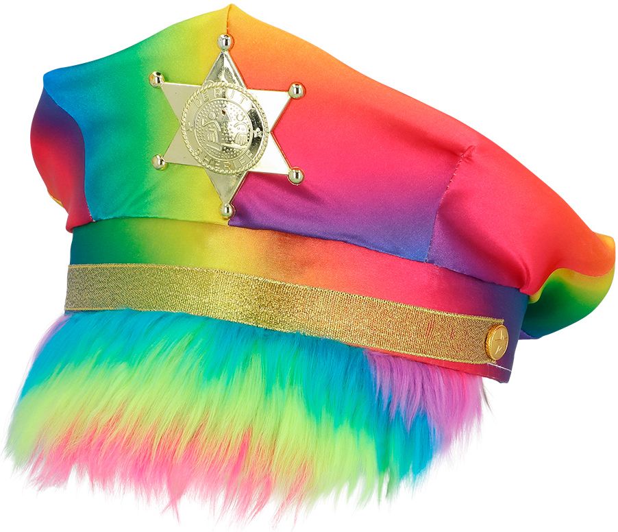 Gay pride regenboog Sheriff hoed