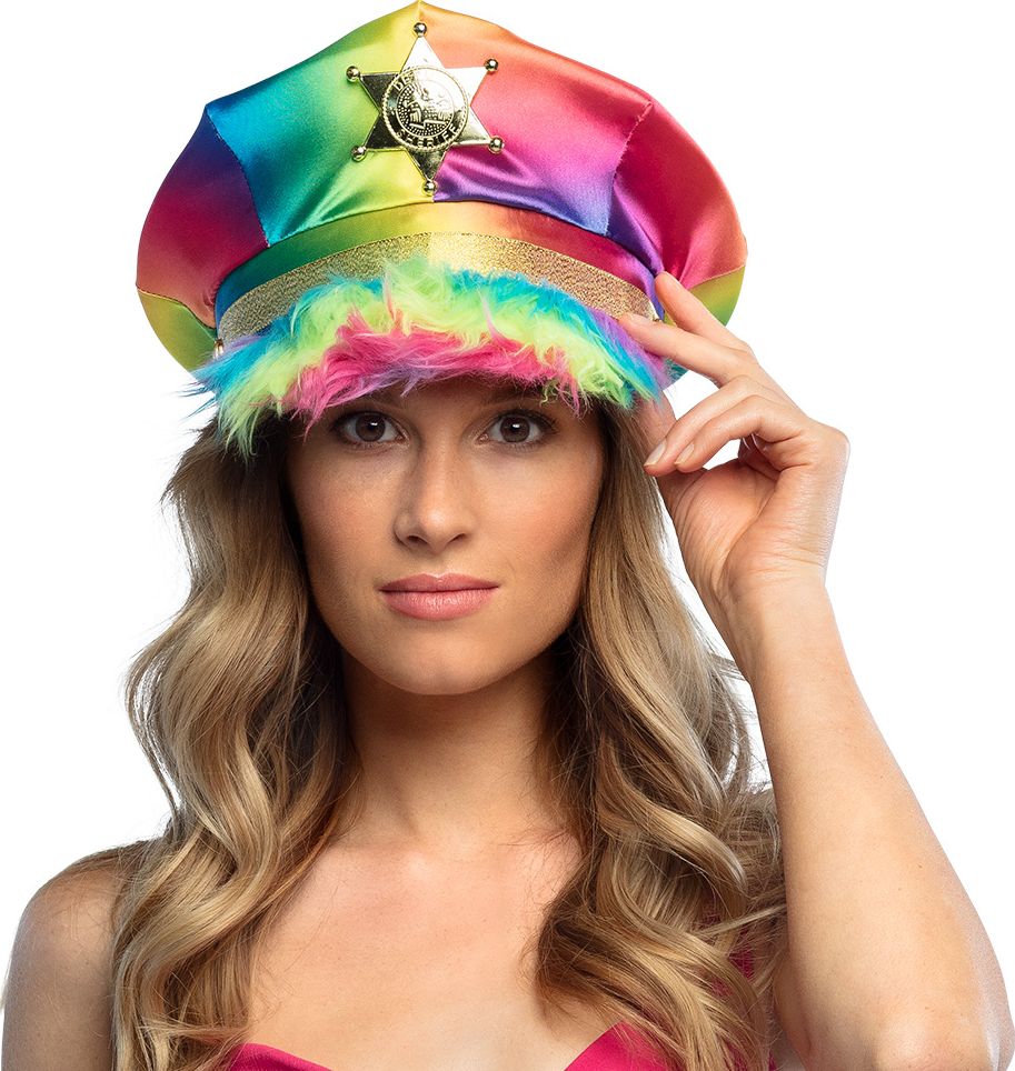 Gay Pride Regenboog Sheriff Hoed