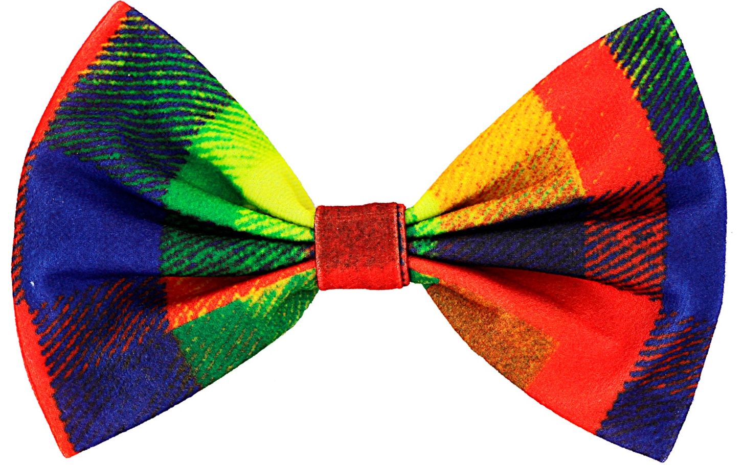 Geblokte Clown Vlinderstrik