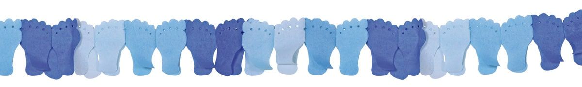 Geboorteslinger Blauwe Baby Voetjes 6 Meter