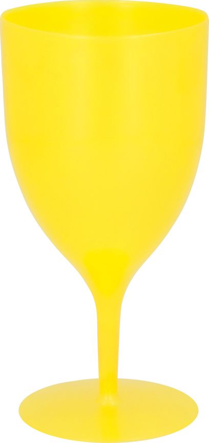 Geel Wijnglas Hawaii 350ml