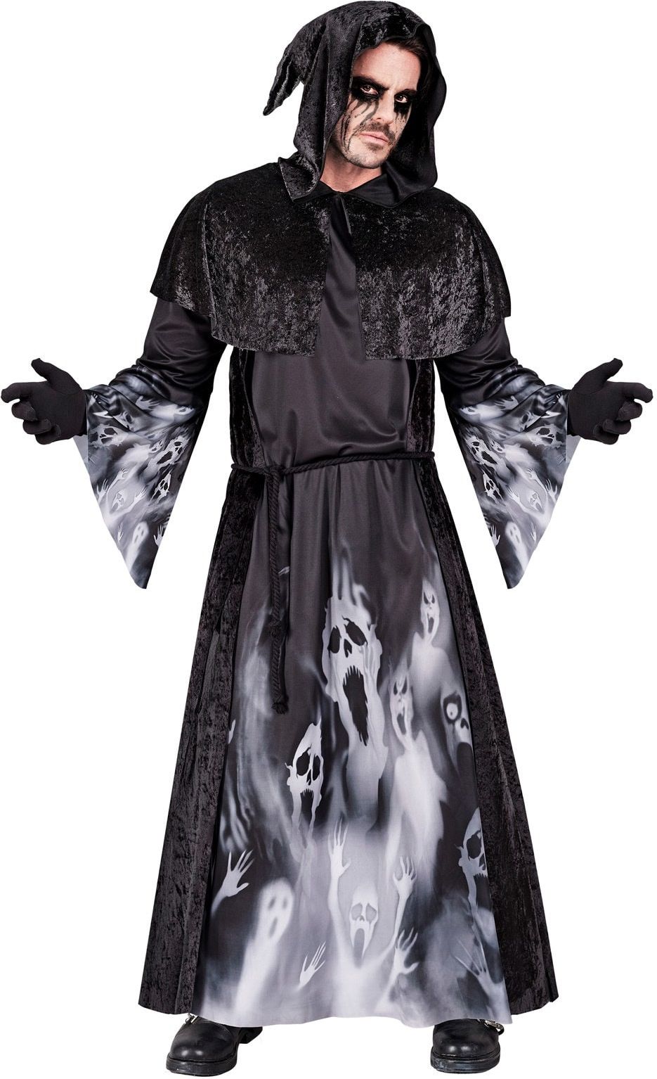 Geest Spook Kostuum Zwart Heren