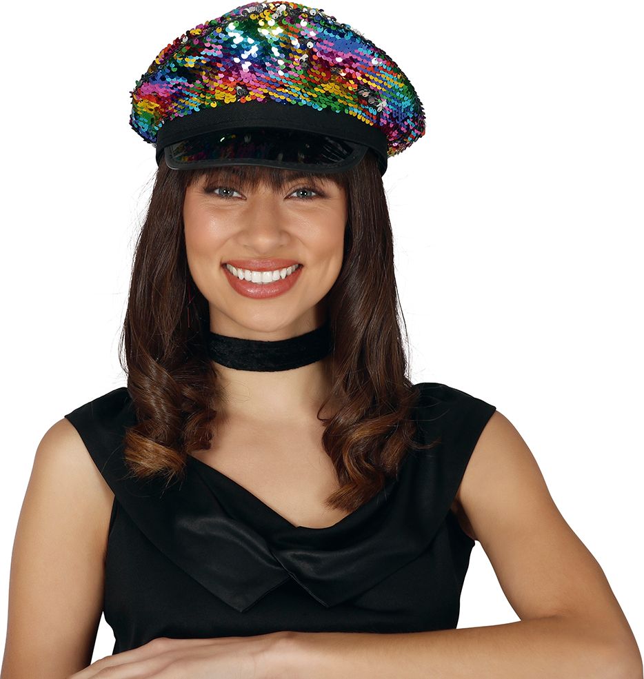 Gekleurde Pailletten Pet