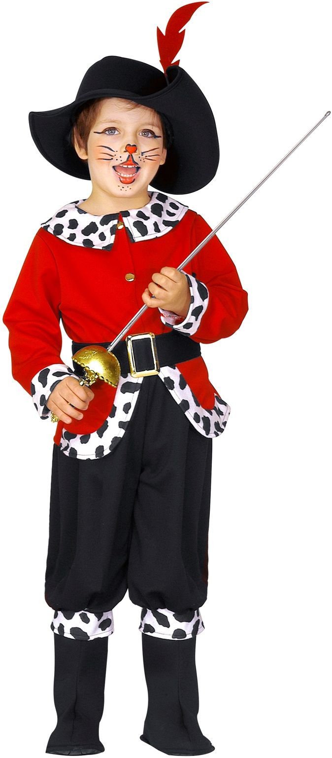 Gelaarsde Kat Kostuum