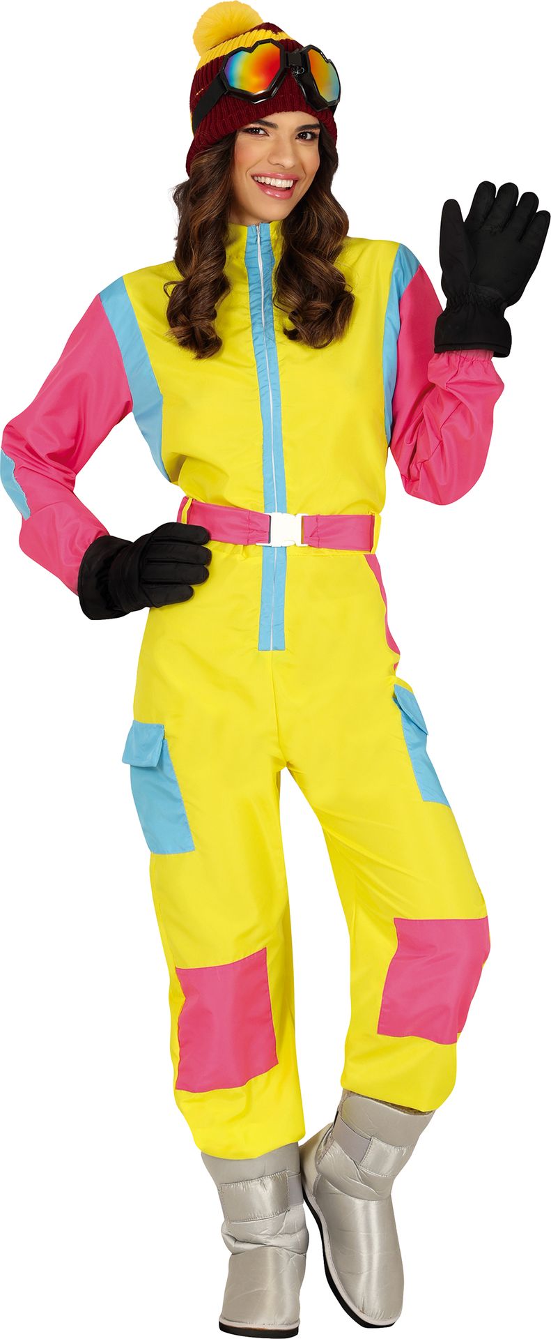 Gele 80's Skiers Dames