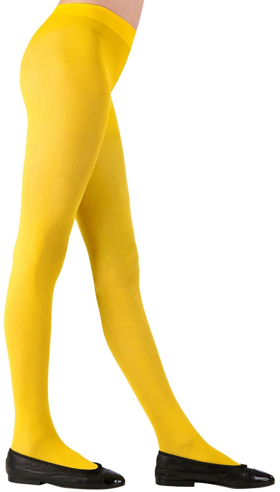 Gele Basis Maillot Kind 40Den