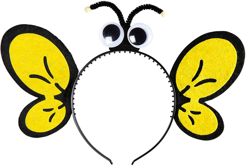 Gele Bijen Hoofdband