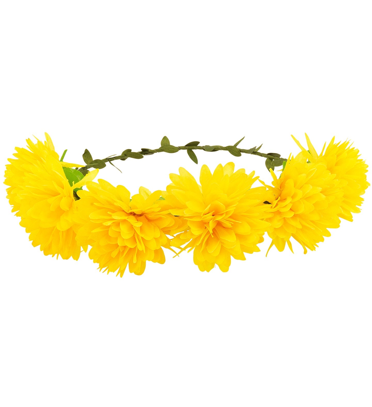 Gele Bloemen Haarband