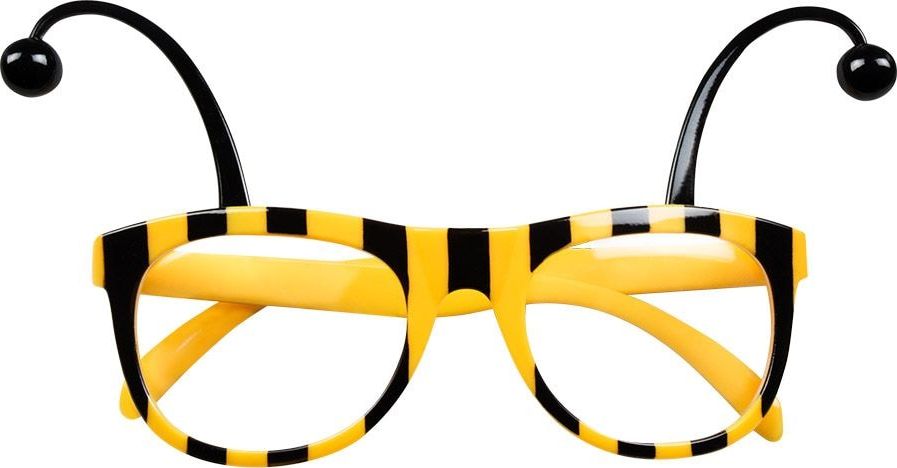 Gele Honing Bij Partybril