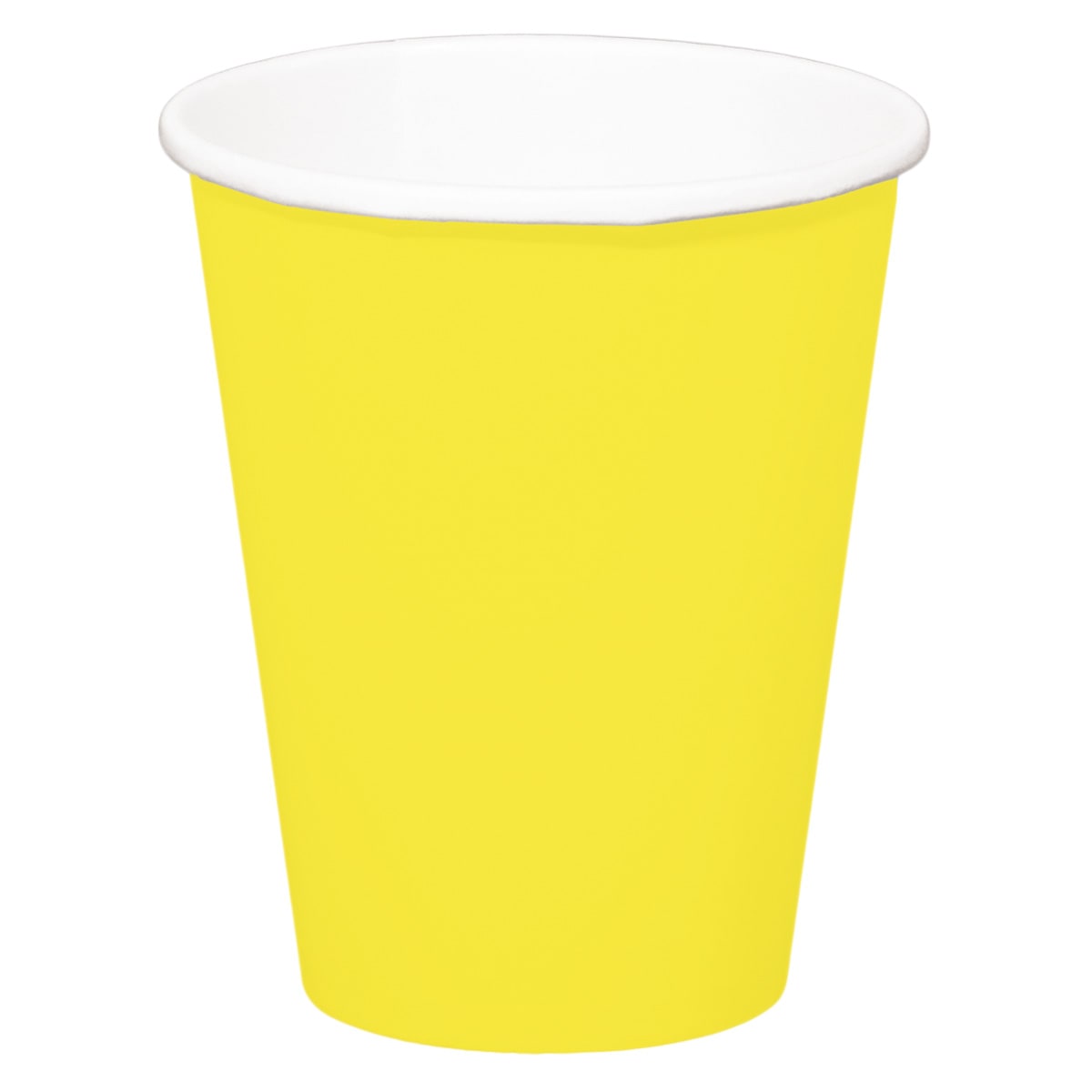 Gele Party Wegwerp Bekers