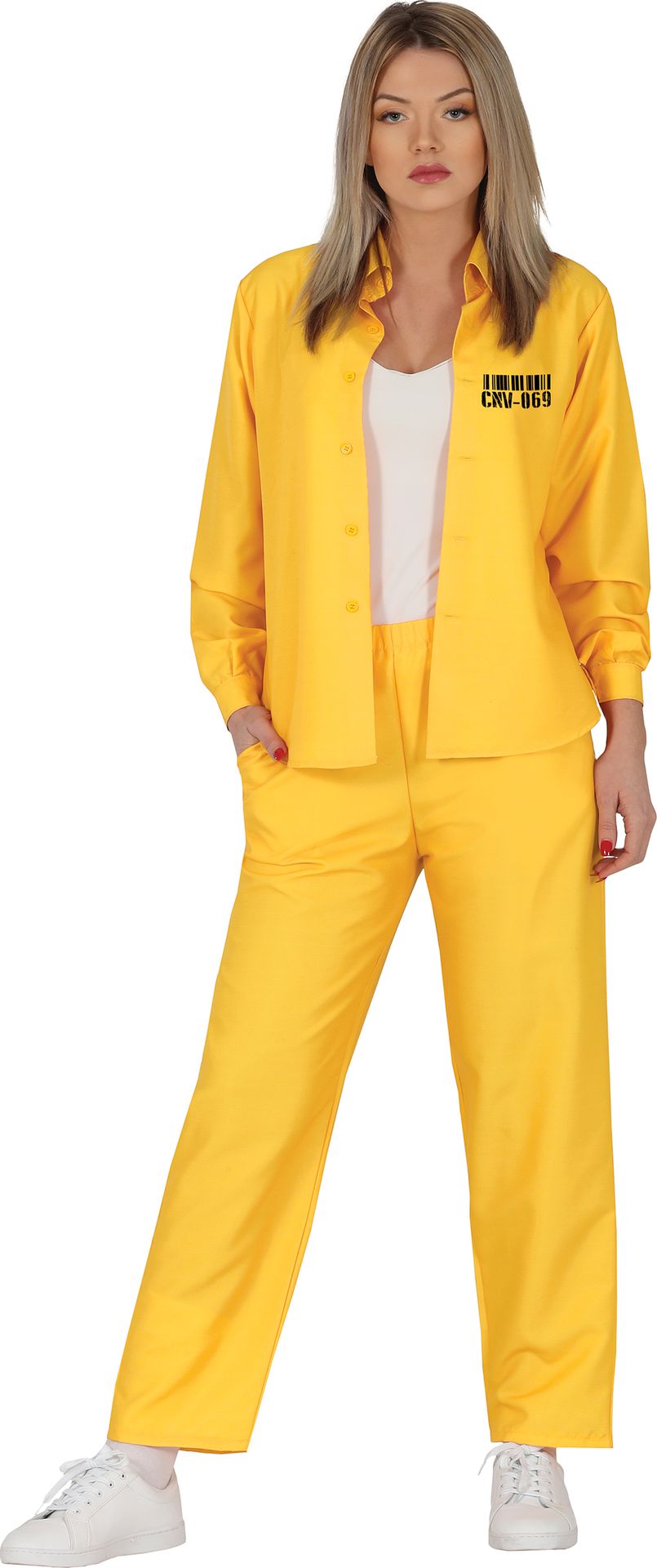 Gele Vis A Vis Outfit Dames