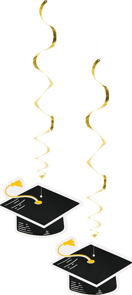 Geslaagd Decoratie Swirls