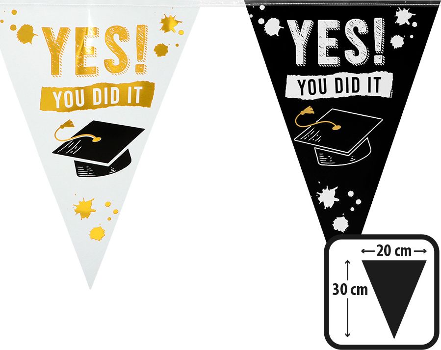 Geslaagd Vlaggenlijn