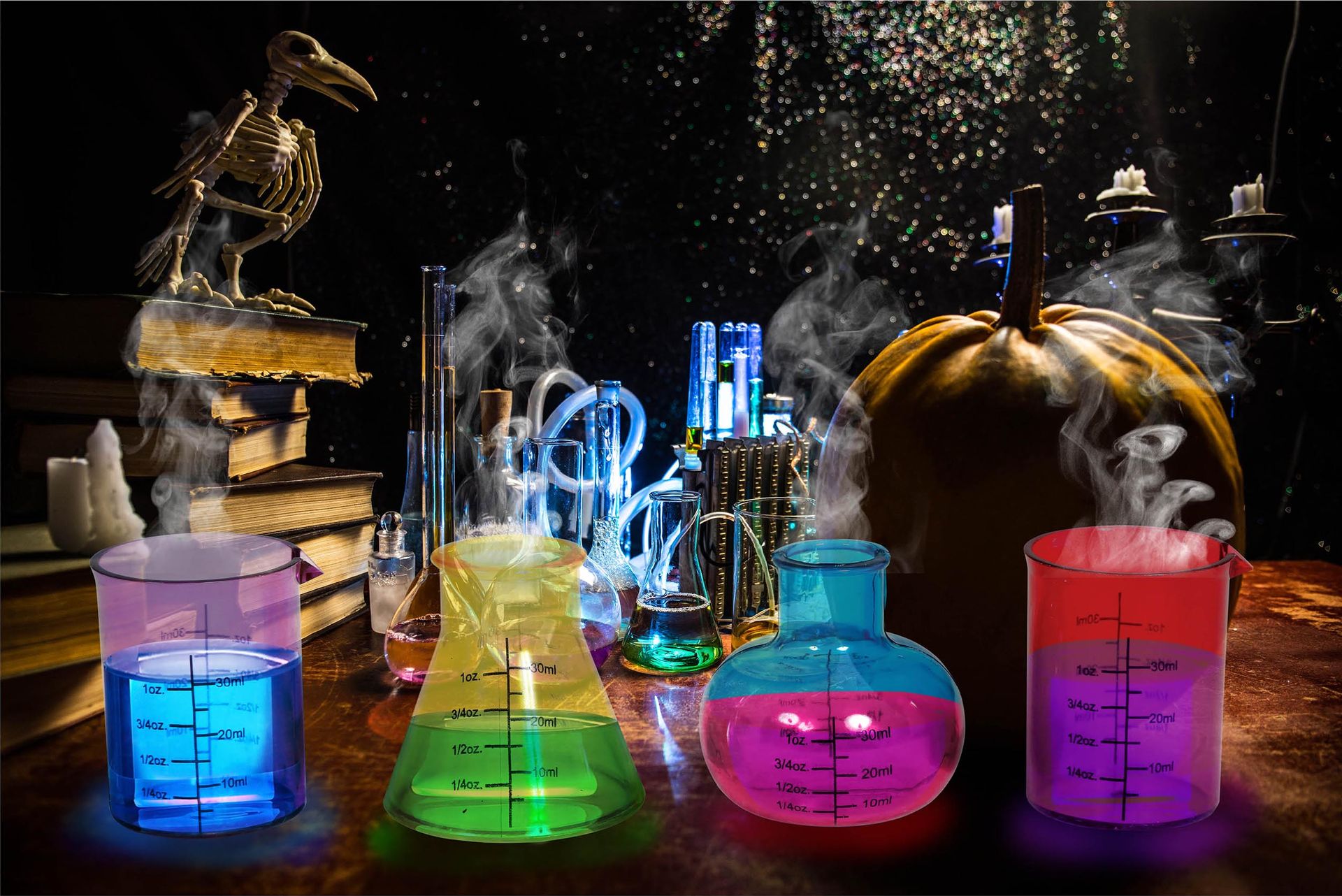 Gestoorde Professor Experiment Bekers